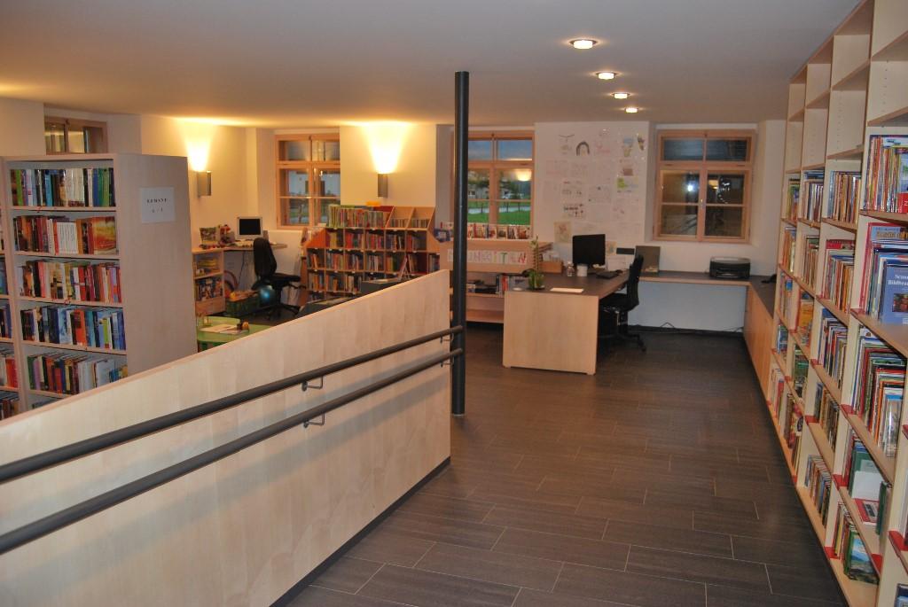 Öffentliche Bibliothek Schnepfau innen