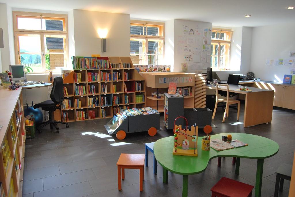 Öffentliche Bibliothek Schnepfau - Kinderbereich